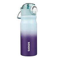 Sahara Sailor Water Bottles 32oz Motivational Sports Water Bottle with Time Marker