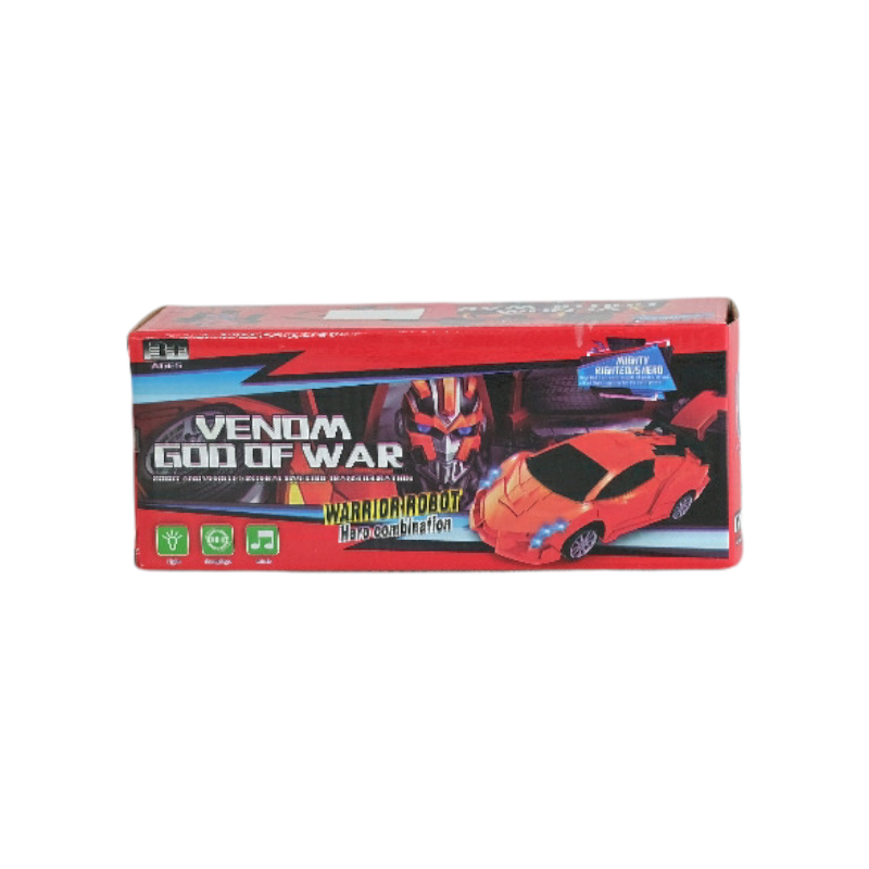 Venom God of War Robot Car