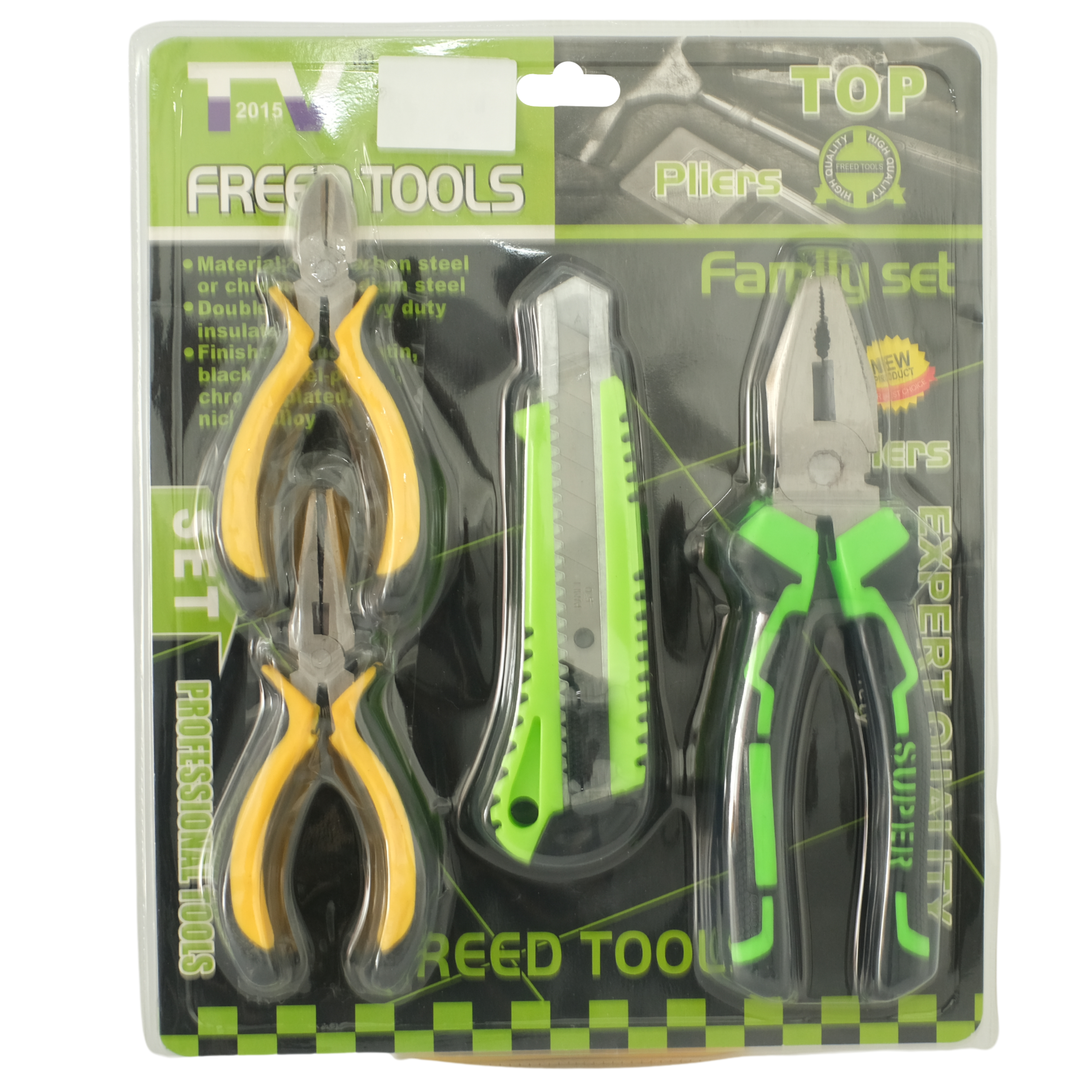 GREGORY'S- PLIER AND PAPER CUTTER SET 4 PCS