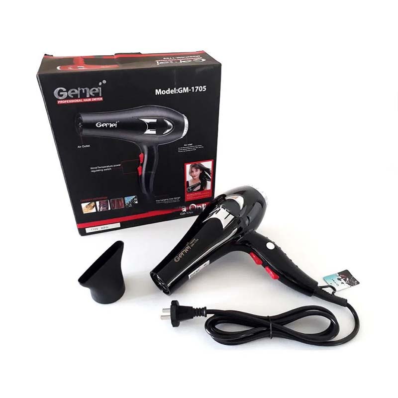 Gemei Professional Hair Dryer Model GM - 1705