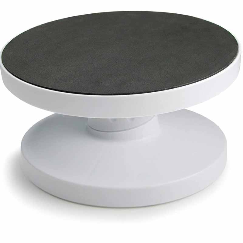 CAKE TURNING TABLE WHITE (ADU500020)