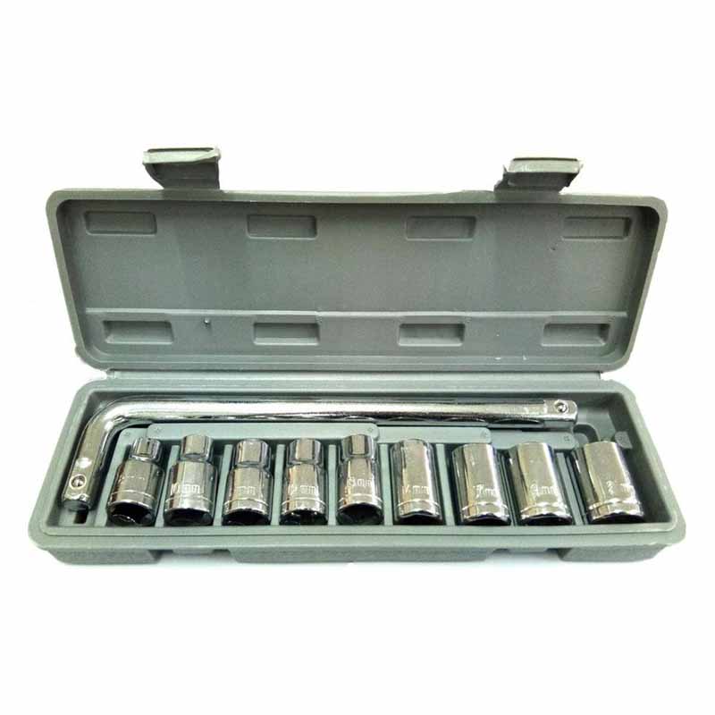 BOX SOCKET SET 9PCS