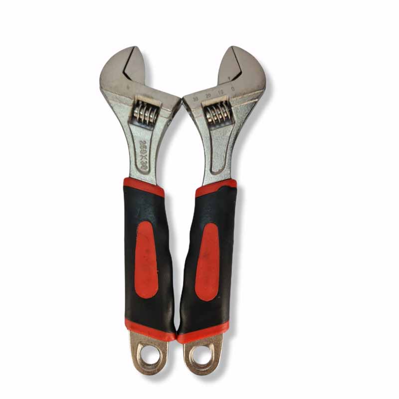 SPANNER RUBBER HANDLE 8''