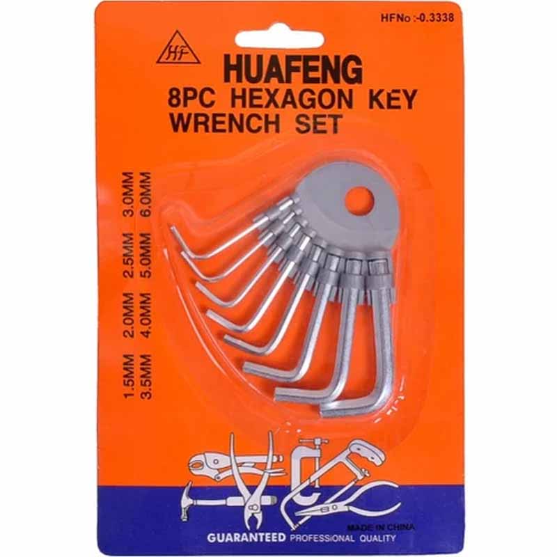 ALLENKEY SET 8 PCS 5892-5